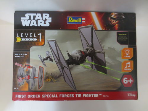 Star Wars first order forces tie fighter